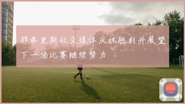 邓弗里斯社交媒体庆祝胜利并展望下一场比赛继续努力
